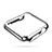 Custodia Lusso Alluminio Laterale per Apple iWatch 2 42mm Argento
