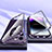 Custodia Lusso Alluminio Laterale Specchio 360 Gradi Cover LK1 per Apple iPhone 14 Plus