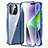 Custodia Lusso Alluminio Laterale Specchio 360 Gradi Cover LK2 per Apple iPhone 14