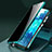 Custodia Lusso Alluminio Laterale Specchio 360 Gradi Cover LK2 per Samsung Galaxy Note 20 5G