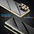 Custodia Lusso Alluminio Laterale Specchio 360 Gradi Cover LK2 per Samsung Galaxy S22 5G
