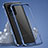 Custodia Lusso Alluminio Laterale Specchio 360 Gradi Cover LK3 per Samsung Galaxy S20 Ultra 5G Blu