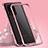 Custodia Lusso Alluminio Laterale Specchio 360 Gradi Cover LK3 per Samsung Galaxy S20 Ultra 5G Oro Rosa