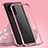 Custodia Lusso Alluminio Laterale Specchio 360 Gradi Cover LK3 per Samsung Galaxy S20 Ultra Oro Rosa