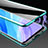 Custodia Lusso Alluminio Laterale Specchio 360 Gradi Cover M01 per Huawei Enjoy 10 Plus