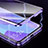 Custodia Lusso Alluminio Laterale Specchio 360 Gradi Cover M01 per Huawei Nova 6 SE