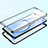 Custodia Lusso Alluminio Laterale Specchio 360 Gradi Cover M01 per Realme X3 SuperZoom