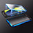 Custodia Lusso Alluminio Laterale Specchio 360 Gradi Cover M01 per Samsung Galaxy A80