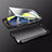 Custodia Lusso Alluminio Laterale Specchio 360 Gradi Cover M01 per Samsung Galaxy A90 4G