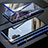 Custodia Lusso Alluminio Laterale Specchio 360 Gradi Cover M01 per Samsung Galaxy Note 10 Plus