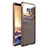 Custodia Lusso Alluminio Laterale Specchio 360 Gradi Cover M01 per Samsung Galaxy Note 9 Oro