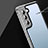 Custodia Lusso Alluminio Laterale Specchio 360 Gradi Cover M01 per Samsung Galaxy S21 FE 5G