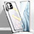 Custodia Lusso Alluminio Laterale Specchio 360 Gradi Cover M01 per Xiaomi Mi 11 5G