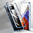 Custodia Lusso Alluminio Laterale Specchio 360 Gradi Cover M01 per Xiaomi Mi 11 Pro 5G