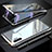 Custodia Lusso Alluminio Laterale Specchio 360 Gradi Cover M02 per Samsung Galaxy Note 10 Plus 5G
