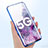 Custodia Lusso Alluminio Laterale Specchio 360 Gradi Cover M02 per Samsung Galaxy S21 Ultra 5G