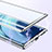 Custodia Lusso Alluminio Laterale Specchio 360 Gradi Cover M02 per Xiaomi Mi 11 5G