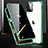 Custodia Lusso Alluminio Laterale Specchio 360 Gradi Cover M03 per Apple iPhone 14 Pro Max