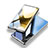 Custodia Lusso Alluminio Laterale Specchio 360 Gradi Cover M03 per Samsung Galaxy S21 5G