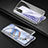 Custodia Lusso Alluminio Laterale Specchio 360 Gradi Cover M04 per Huawei Honor 30