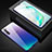Custodia Lusso Alluminio Laterale Specchio 360 Gradi Cover M04 per Samsung Galaxy Note 10 Blu