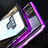 Custodia Lusso Alluminio Laterale Specchio 360 Gradi Cover M04 per Samsung Galaxy Note 9