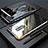 Custodia Lusso Alluminio Laterale Specchio 360 Gradi Cover M04 per Samsung Galaxy S9 Plus Argento