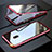 Custodia Lusso Alluminio Laterale Specchio 360 Gradi Cover M04 per Xiaomi Redmi 8A