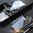 Custodia Lusso Alluminio Laterale Specchio 360 Gradi Cover M05 per Apple iPhone 11 Pro Max