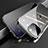 Custodia Lusso Alluminio Laterale Specchio 360 Gradi Cover M06 per Apple iPhone 13 Mini Nero