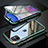 Custodia Lusso Alluminio Laterale Specchio 360 Gradi Cover M07 per Apple iPhone 11
