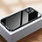 Custodia Lusso Alluminio Laterale Specchio 360 Gradi Cover M07 per Apple iPhone 14 Pro Max