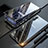 Custodia Lusso Alluminio Laterale Specchio 360 Gradi Cover M07 per Samsung Galaxy Note 10
