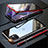 Custodia Lusso Alluminio Laterale Specchio 360 Gradi Cover M08 per Apple iPhone 11