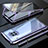 Custodia Lusso Alluminio Laterale Specchio 360 Gradi Cover M08 per Huawei Mate 30