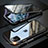 Custodia Lusso Alluminio Laterale Specchio 360 Gradi Cover M11 per Apple iPhone 11 Pro Max