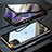 Custodia Lusso Alluminio Laterale Specchio 360 Gradi Cover M12 per Apple iPhone 11 Pro