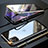 Custodia Lusso Alluminio Laterale Specchio 360 Gradi Cover M12 per Apple iPhone 11 Pro Max