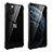 Custodia Lusso Alluminio Laterale Specchio 360 Gradi Cover M15 per Apple iPhone 11 Pro Nero