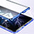 Custodia Lusso Alluminio Laterale Specchio 360 Gradi Cover P01 per Oppo K9 5G