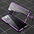 Custodia Lusso Alluminio Laterale Specchio 360 Gradi Cover P01 per Xiaomi Mi 11i 5G (2022) Viola