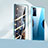 Custodia Lusso Alluminio Laterale Specchio 360 Gradi Cover P01 per Xiaomi Poco F4 GT 5G