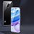 Custodia Lusso Alluminio Laterale Specchio 360 Gradi Cover P01 per Xiaomi Redmi 10X 5G