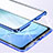 Custodia Lusso Alluminio Laterale Specchio 360 Gradi Cover P02 per OnePlus 11 5G