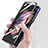 Custodia Lusso Alluminio Laterale Specchio 360 Gradi Cover P05 per Samsung Galaxy Z Fold3 5G