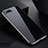 Custodia Lusso Alluminio Laterale Specchio 360 Gradi Cover per Apple iPhone 7 Plus Argento