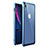 Custodia Lusso Alluminio Laterale Specchio 360 Gradi Cover per Apple iPhone XR Blu