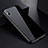 Custodia Lusso Alluminio Laterale Specchio 360 Gradi Cover per Apple iPhone Xs Nero