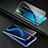 Custodia Lusso Alluminio Laterale Specchio 360 Gradi Cover per Huawei Honor X10 5G