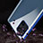 Custodia Lusso Alluminio Laterale Specchio 360 Gradi Cover per Oppo Find X3 5G